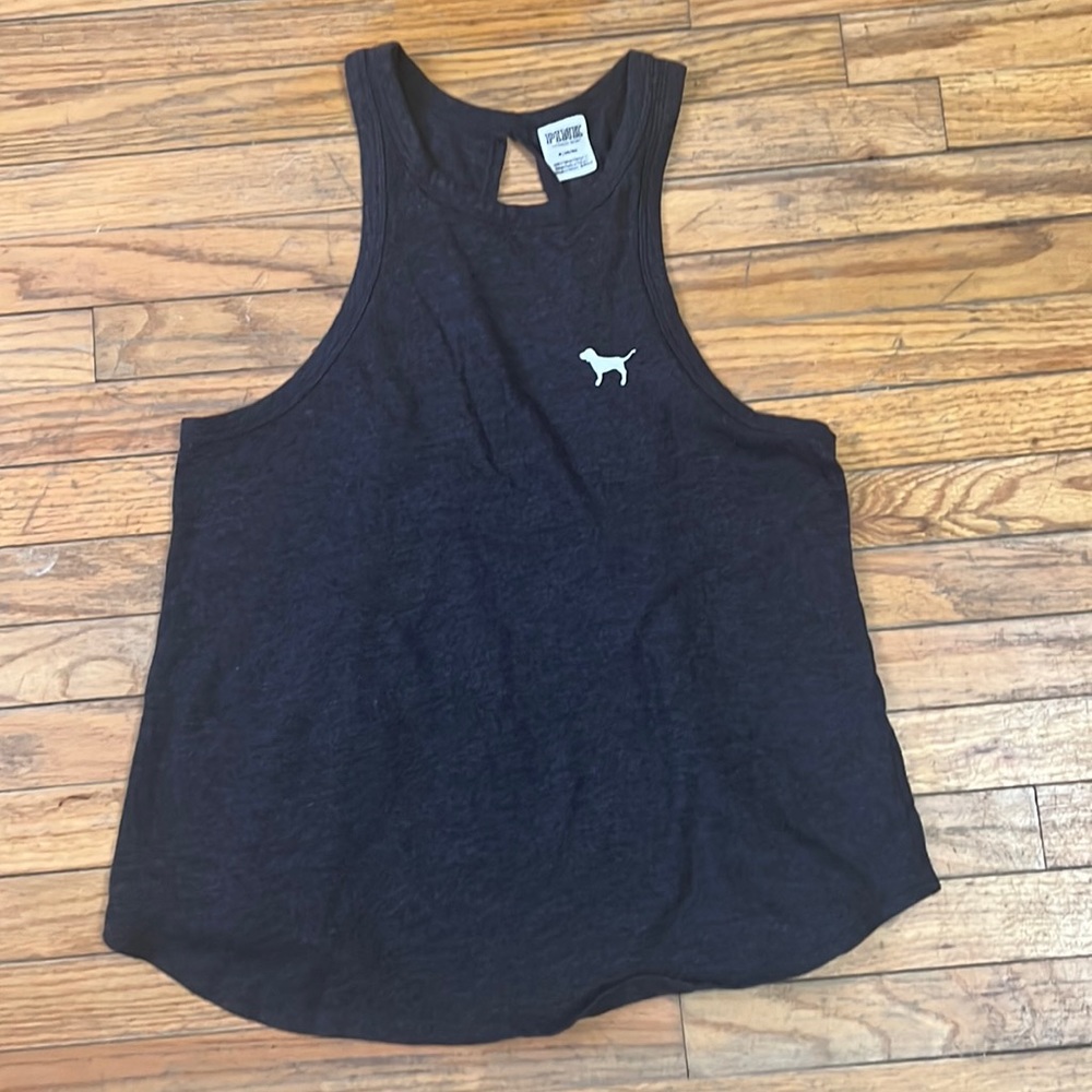 VS Pink Open back tank